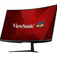 Viewsonic VX3219-PC-MHD 32 Inch Curved Gaming Frameless Monitor, Full HD, 240Hz, 1ms, HDMI, DisplayPort, HD, Freesync, Built-In Speakers, VESA