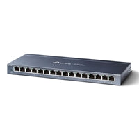 TP-Link TL-SG116 16-Port Gigabit Unmanaged Desktop/ Rackmount Network Switch, 10/100/1000 RJ45 Ports with Auto-MDI/MDIX Support