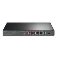 TP-Link TL-SL1218P 16-Port 10/100Mbps Switch with PoE+