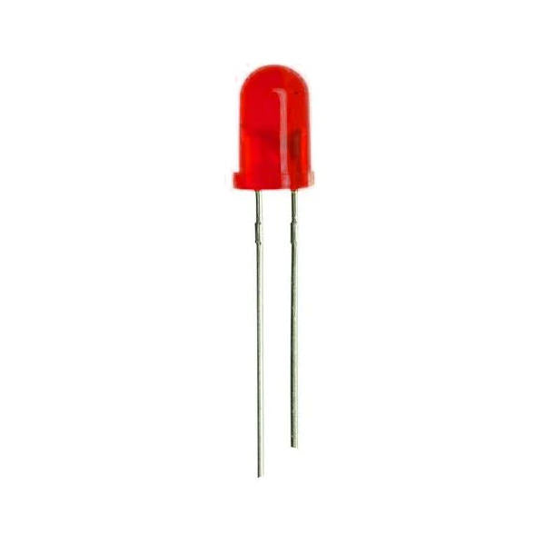 Red 5mm standard Diffused LED DTOSR6LU5B6DA