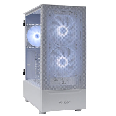 LOGIX Limited Edition 'Snow White' AMD Ryzen 8600G 4.30GHz Wired/ Wireless Gaming Desktop PC with Windows 11 Home