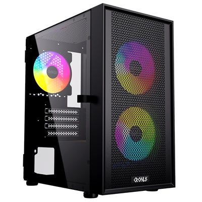 LOGIX Intel i5-10400F, 16GB DDR4 RAM, 1TB, GTX1650 4GB Graphics, Win 11 home + FREE Keyboard & Mouse - Micro Tower RGB GAMING PC - Full 3-Year Parts & Collection Warranty