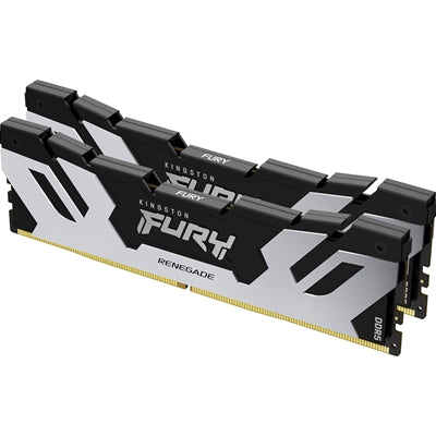 Kingston FURY Beast KF564C32RSK2-64 64GB (32GB x2) DDR5 6400MT/s Silver/Black DIMM, AMD EXPO Certified