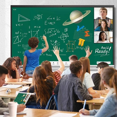 Dahua DeepHub Lite Education DHI-LPH65-ST470-B 65 Inch Interactive Smart Whiteboard, 4K Display, Android 11, Full HD Webcam, Speakers, HDMI, USB-C, WiFi and Ethernet