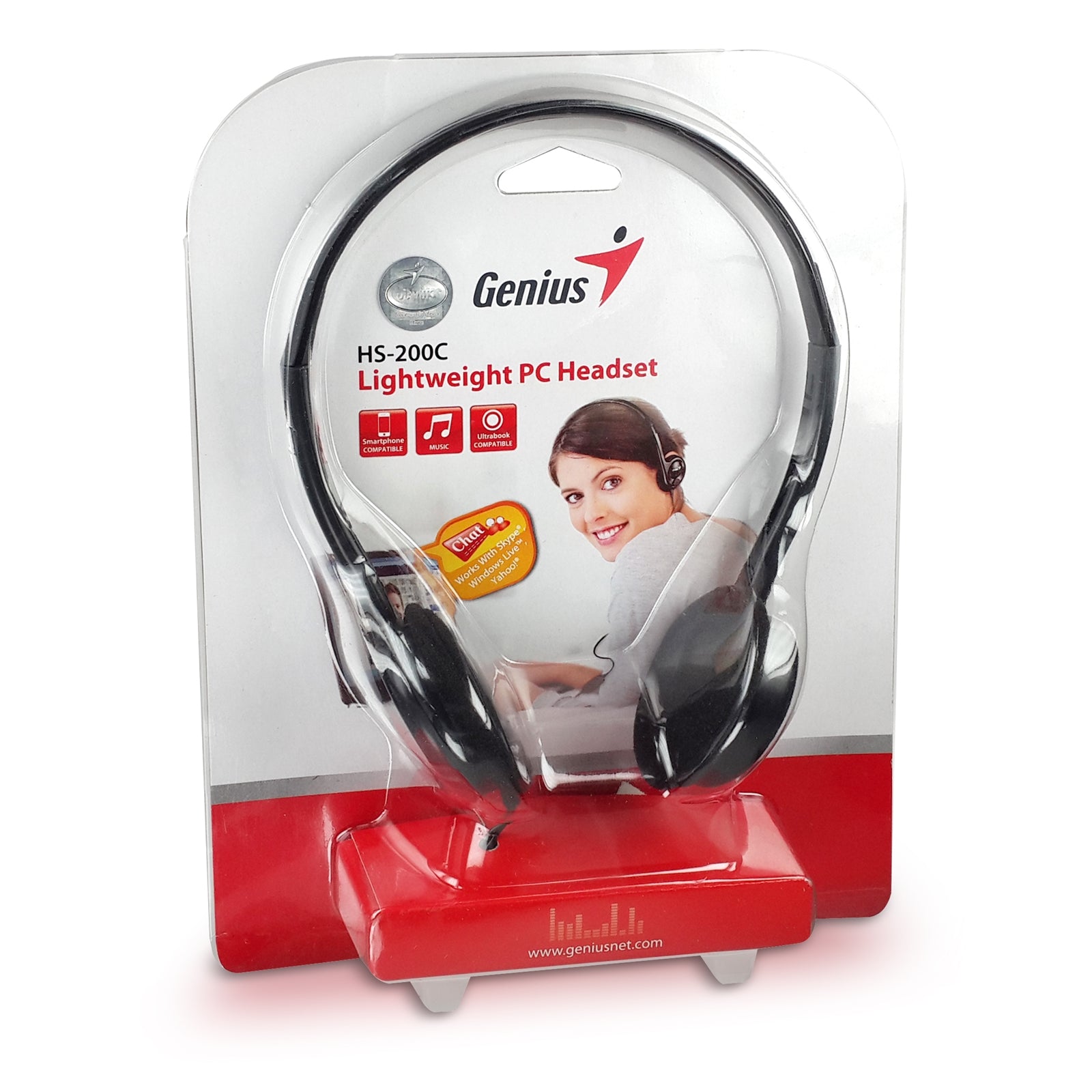 Genius HS-200C Lightweight PC Headset with microphone