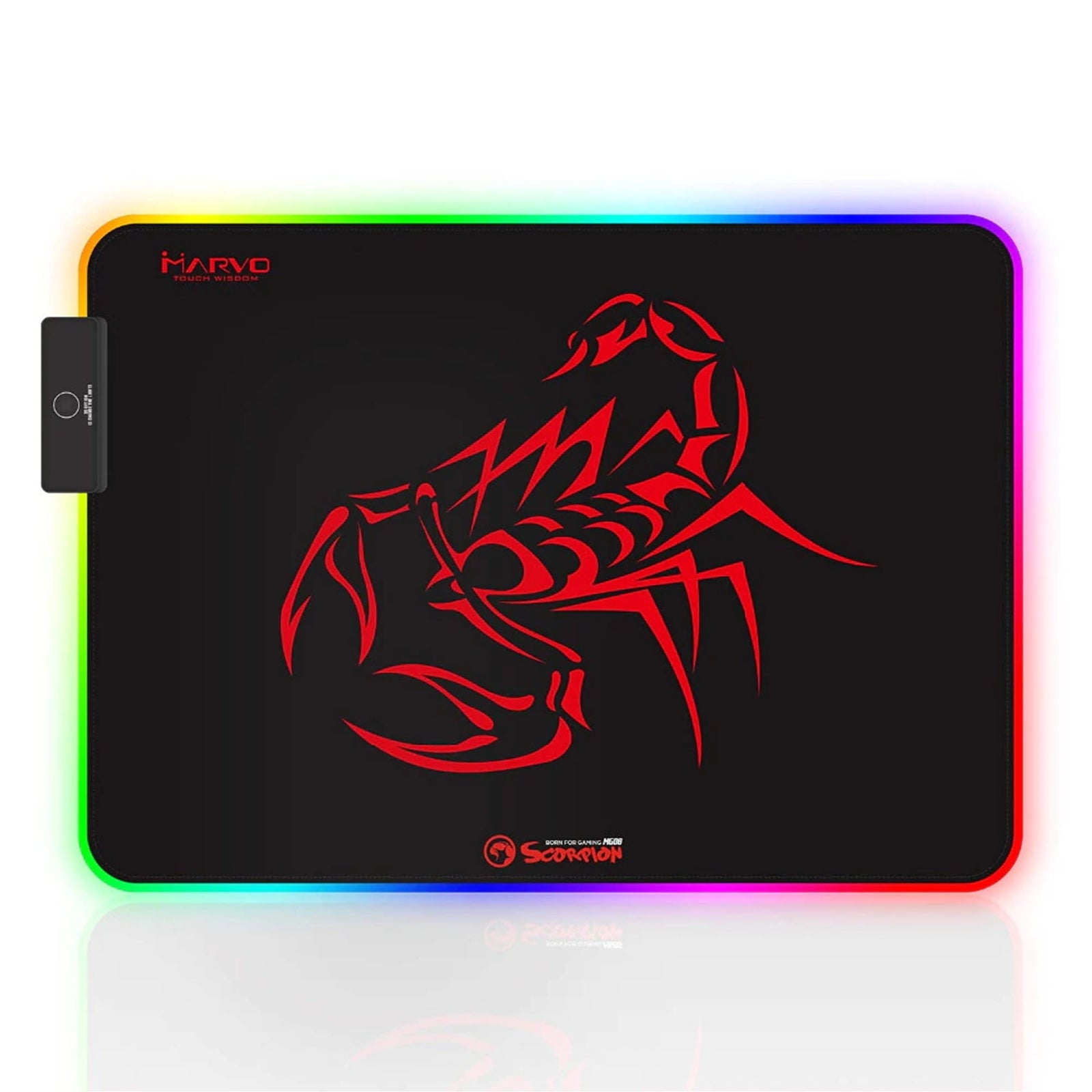 Marvo Scorpion MG08 RGB LED Medium Gaming Mouse Pad