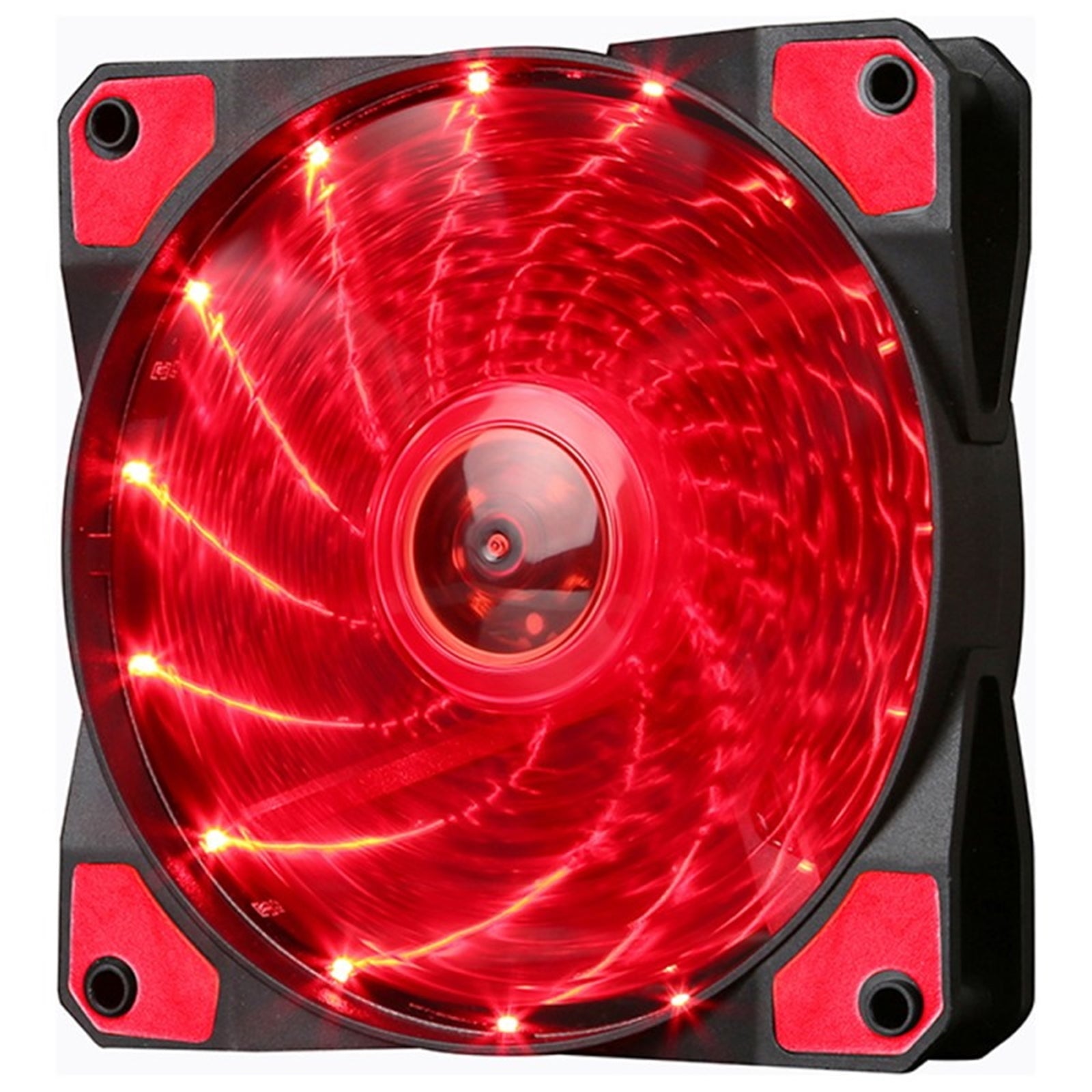 Marvo Scorpion FN-10 Red 120mm 1200RPM Red LED Gaming Fan