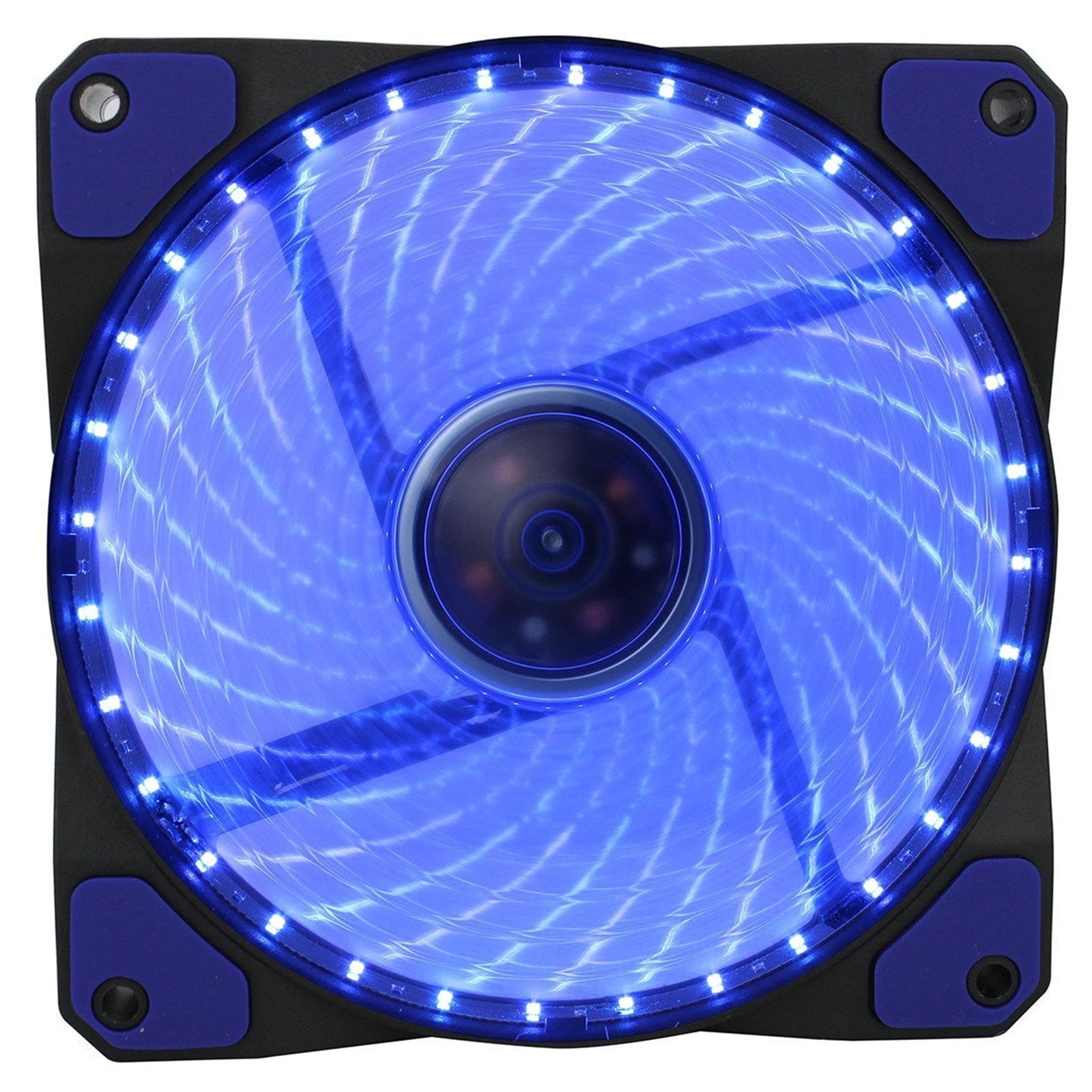 Evo Labs Vegas 120mm 1300RPM Blue LED Fan Computer Case Cooling Fan
