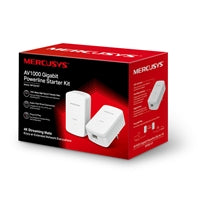 Mercusys MP500 KIT AV1000 Gigabit Powerline Starter Kit (UK Plug)