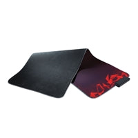 Marvo MG011 Gaming Mouse Pad with 4-port USB Hub and 11 RGB Effects, XL 800x300x4mm, USB Connection, Soft Microfiber Surface for speed and control with Non-Slip Rubber Base and Stitched Edges, Black