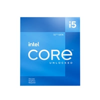 Intel 12th Gen Core i5-12600KF 10 Core Desktop Processor 20 Threads, 3.7GHz up to 4.9GHz Turbo, Alder Lake Socket LGA1700, 20MB Cache, 125W, Maximum Turbo Power 150W Overclockable CPU, No Cooler, No Graphics