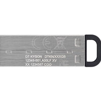Kingston DataTraveler Kyson 64GB USB 3.2 Capless Metal USB Flash Drive