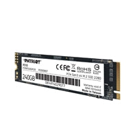 Patriot P310 (P310P240GM28) 240GB M.2 Interface, PCIe Gen3 x4, 2280 Length, Read 1700MB/s, Write 1000MB/s, 3 Year Warranty