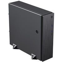 CiT S506 Case, Home & Business, Black, Slim Desktop Chassis, 2 x USB 3.0 / 1 x USB 2.0, Full Tool-Less Design, Micro ATX, Mini-ITX, TFX PSU Form Factor Required