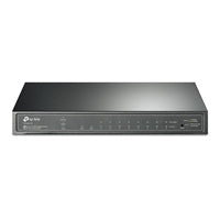 TP-Link TL-SG2210P JetStream 10-Port Gigabit Smart Switch with 8-Port PoE+