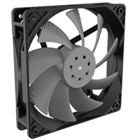 AKASA AK-FN109 OTTO SC12 Black & Grey Fan, 120mm, 2000RPM, 4-Pin PWM Connector, Water Resistant IP68 Rated