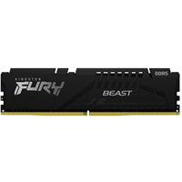 Kingston FURY Beast KF552C36BBE-16 16GB System Memory, 5200MT/s, DDR5, CL36, DIMM, Black, AMD EXPO Certified