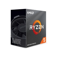 AMD Ryzen 5 4500 6 Core Processor, 12 Threads, 3.6Ghz up to 4.1Ghz Turbo,8MB Cache, 65W, with Wraith Stealth Cooler, No Graphics
