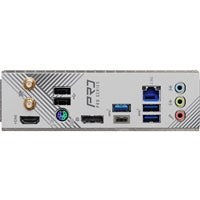 ASRock B760M PRO RS/D4 WIFI Motherboard, Intel Socket 1700, Supports 12th/13th Gen, 2x PCIe 4.0 x16, 1x PCIe 4.0 x1, Hyper M.2, Micro ATX, USB Type-C, LAN, HDMI, DisplayPort, WiFi 6E + Bluetooth 5.3