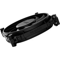 be quiet! Silent Wings 4 PWM Black Fan, 120mm, 1600RPM, 4-Pin PWM Fan Connector, Black Frame, Black Blades, Optimized Fan Blades for High End Performance, 2 Mounting Options that are Both Virtually Inaudible