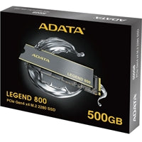 Adata LEGEND 800 (ALEG-800-500GCS) 1TB M.2 PCIe 4.0 x4 (NVMe), Read 3500 MBps, Write 2200 MBps