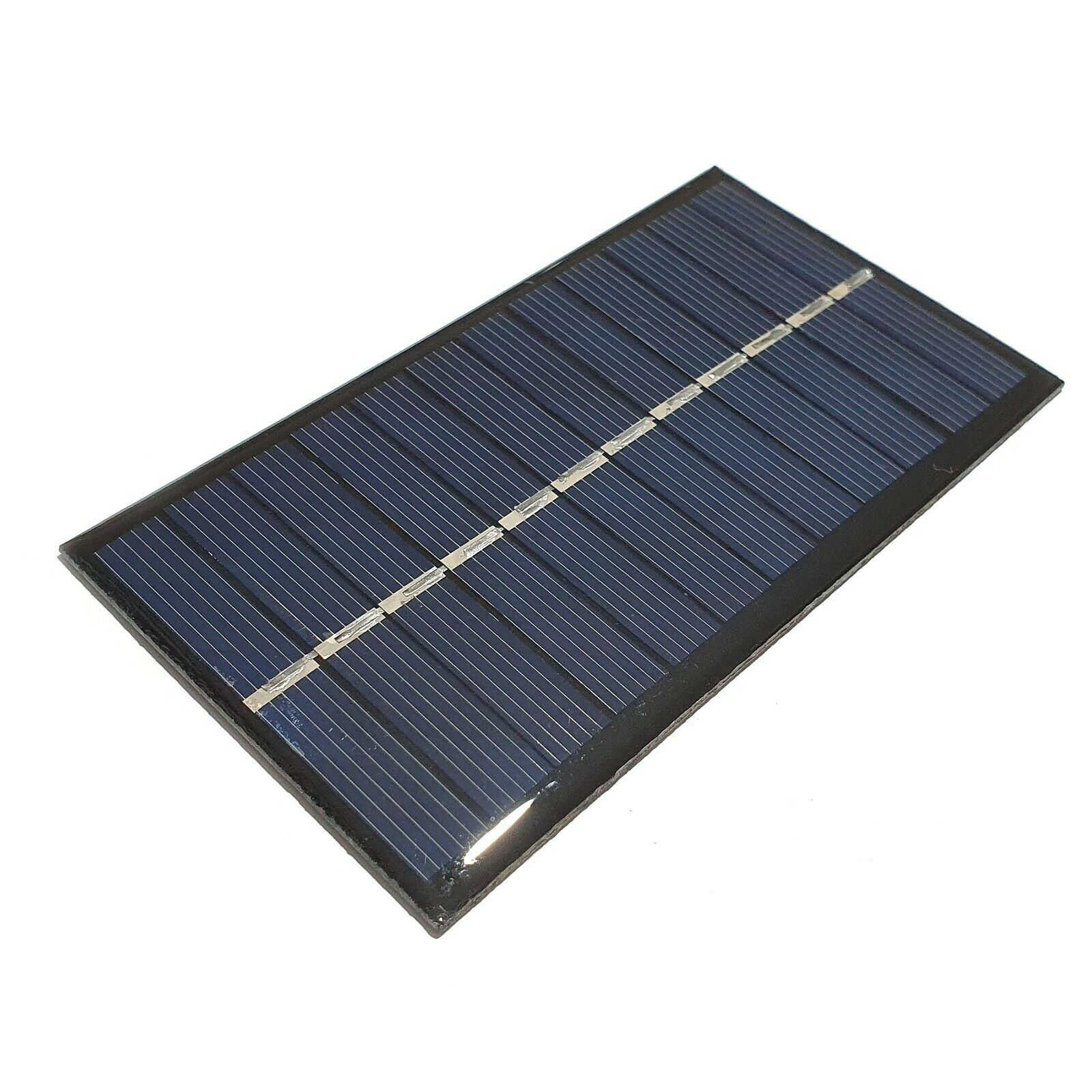 6V Solar Panel Cell Epoxy 1W for DIY Solar Projects Electronics etc 110 x 60mm