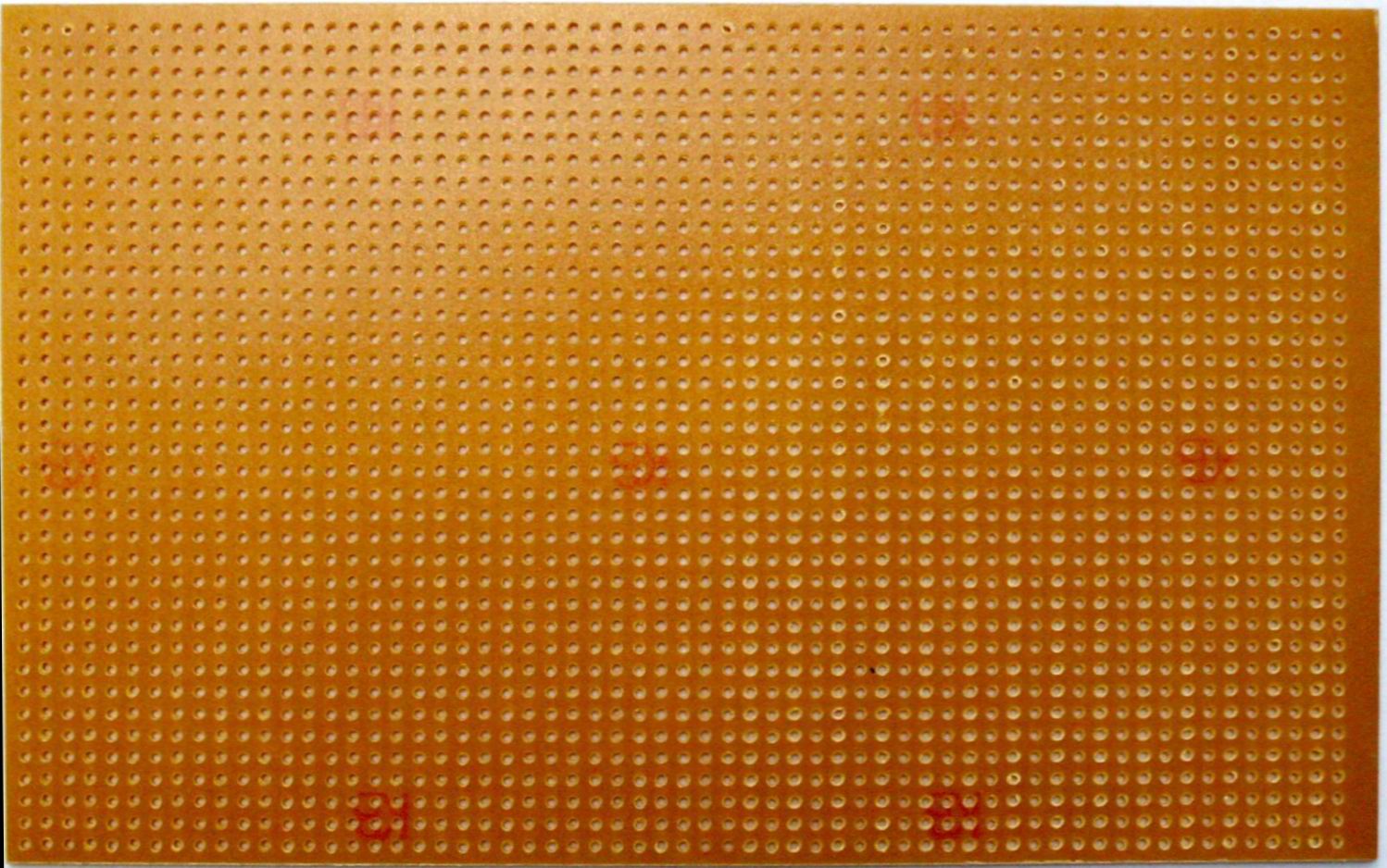 Kemo E010 Experimental Prototype Board punched perforated board (without copper tracks)