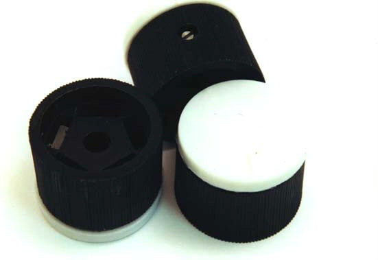 Kemo K062-4 Potentiometer control knob with grub screw for 4mm shaft 10 pcs