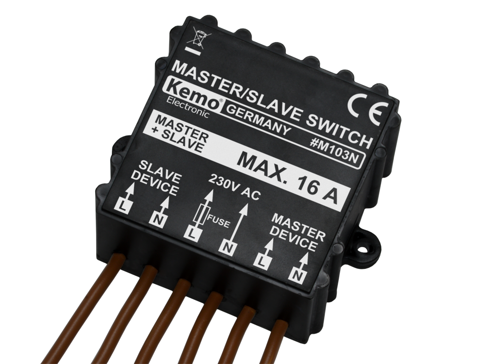 Kemo M103N Master/Slave switch 230 V/ AC (400 V/AC) module
