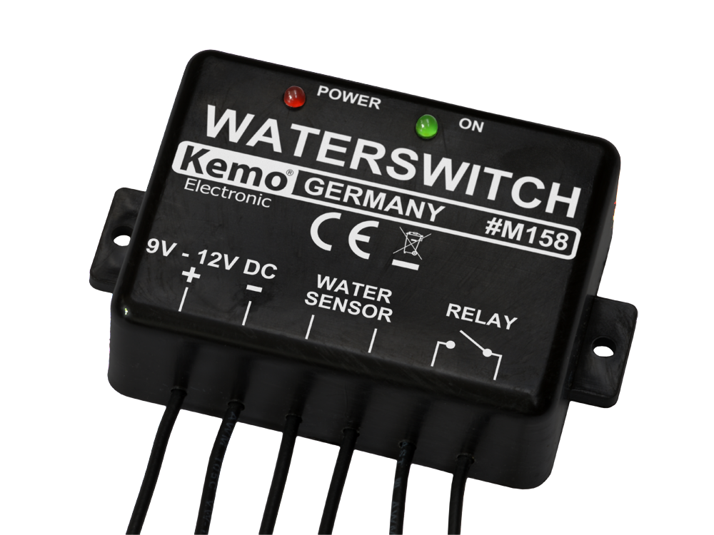 Kemo M158 Water Switch 9 - 12 V/DC module