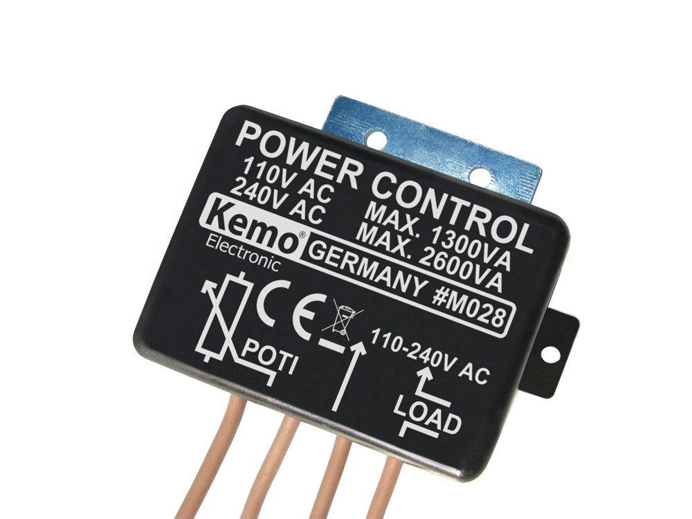 Kemo M028 Power control 110 - 240 V/AC, 2600 VA module