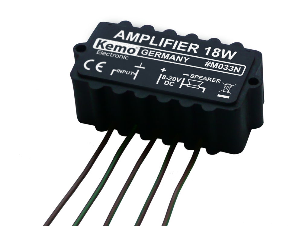 Kemo M033N Amplifier 18 W, universal module