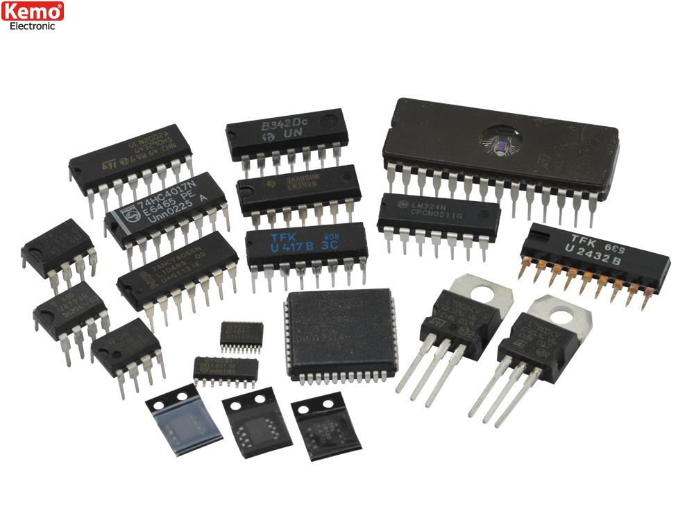 Integrated Circuit IC Selection Kemo S012 Assorted Mixed Values 20pc