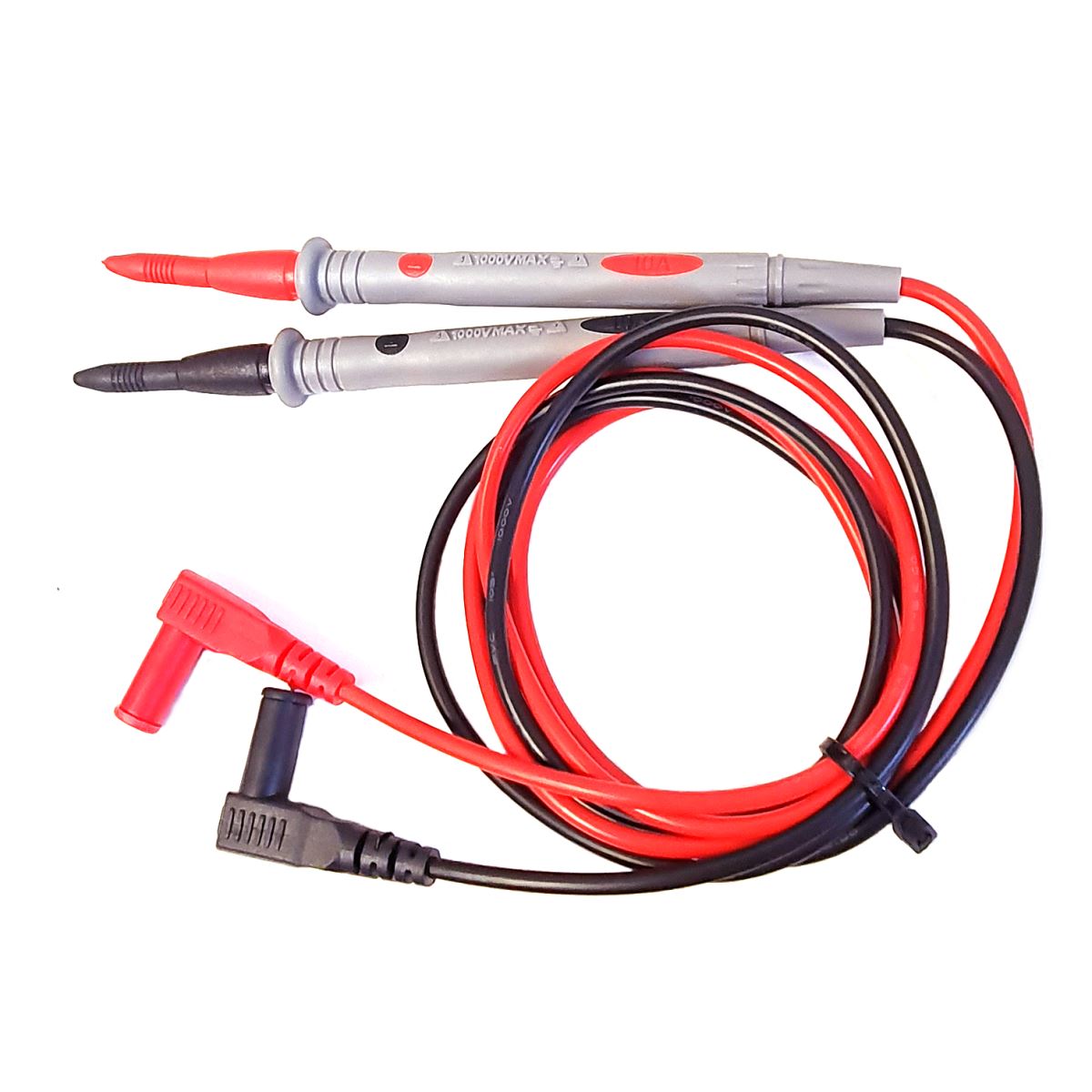 Quality Digital Test Lead Probes 10A Multimeter Volt Meter Cables Red Black UK