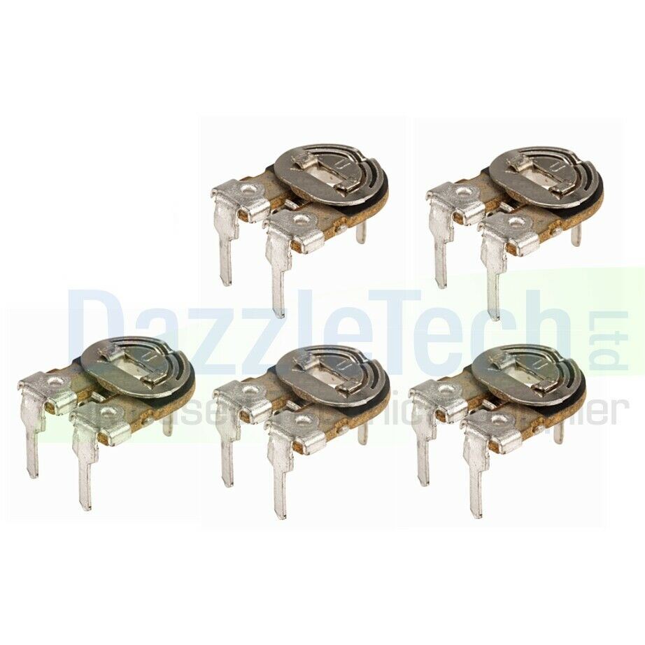 5 x Carbon Track Preset Potentiometer Variable Trimmer POT 100R to 1M