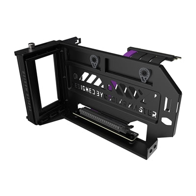 COOLER MASTER Vertical Graphics Card Holder Kit V3, 165mm PCIe 4.0 x16 Riser Cable Included, Compatible with ATX & Micro ATX Cases, Toolless Adjustable Design, Premium Materials with 42% Increased Durability