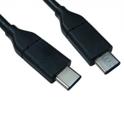 USB 3.1 C (M) to USB 3.1 C (M) 1m Black OEM Data Cable