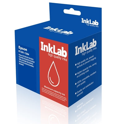 InkLab 1281-1284 Epson Compatible Multipack Replacement Ink