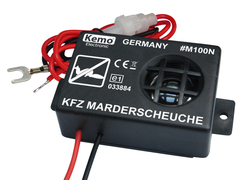 Kemo M100N Ultrasonic Anti marten device for motor vehicles module