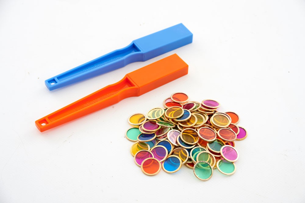 Magnetic Wands & Coloured Magnetic Chips Set Educational STEM Toy