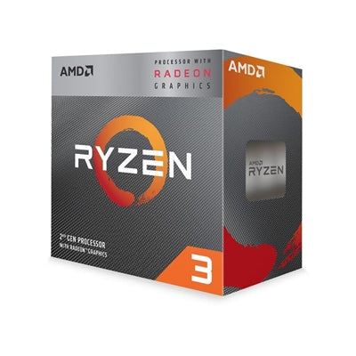 AMD Ryzen 3 3200G with Radeon Vega 8 Graphics and Wraith Stealth Cooler 3.6Ghz Quad Core AM4 Overclockable Processor