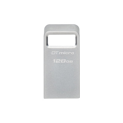 Kingston DTMC3G2/64GB 128GB DataTraveler Micro USB Flash Drive, USB 3.2, Metal Casing, Up to 200MB/s