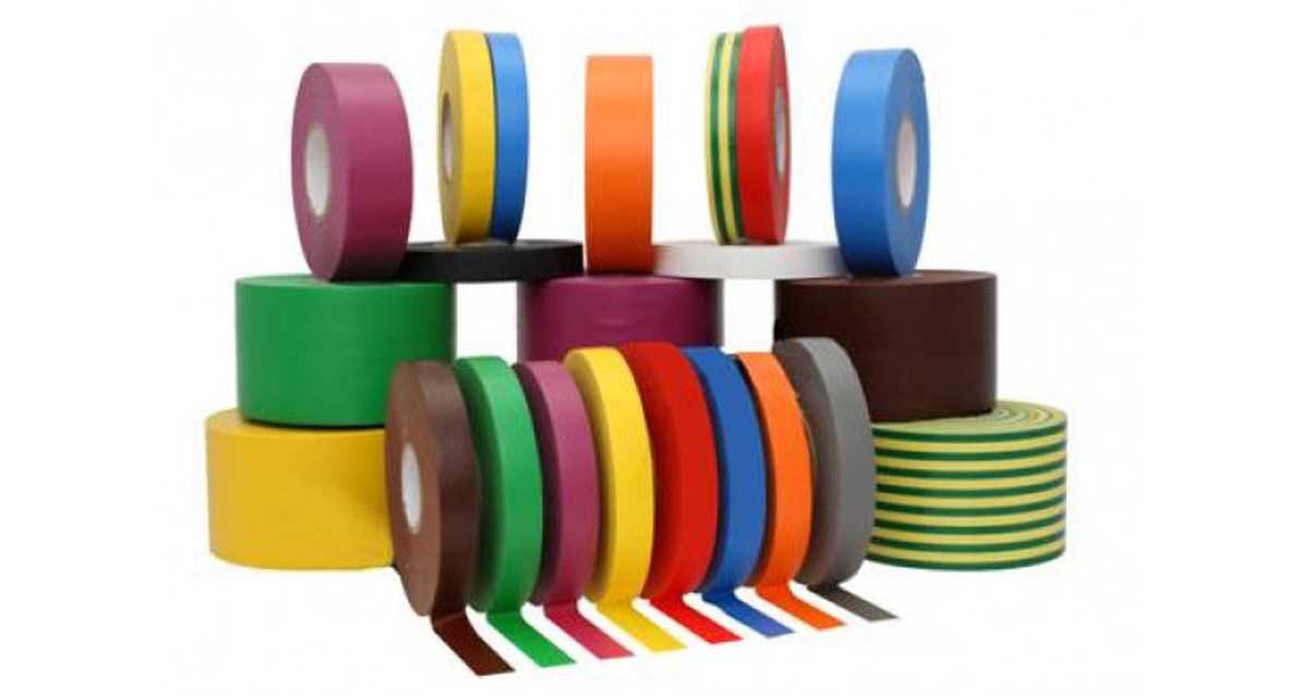 Electrical PVC Insulation Adhesive Tape - 19mm Width 20M Length