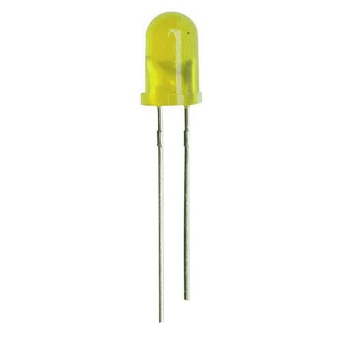 10 x 5mm Diffused Lens LEDs Light Emitting Diodes Choose Colour